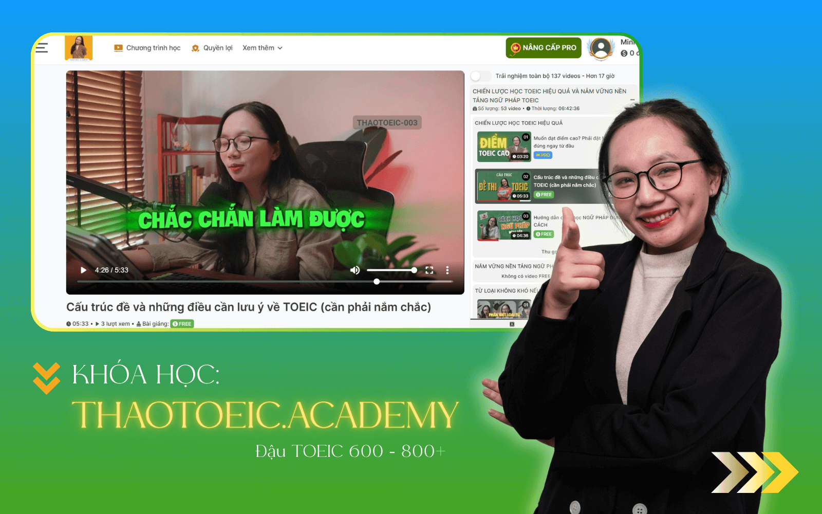 E-LEARNING TOEIC - cực kỳ TIỆN LỢI cho học trò